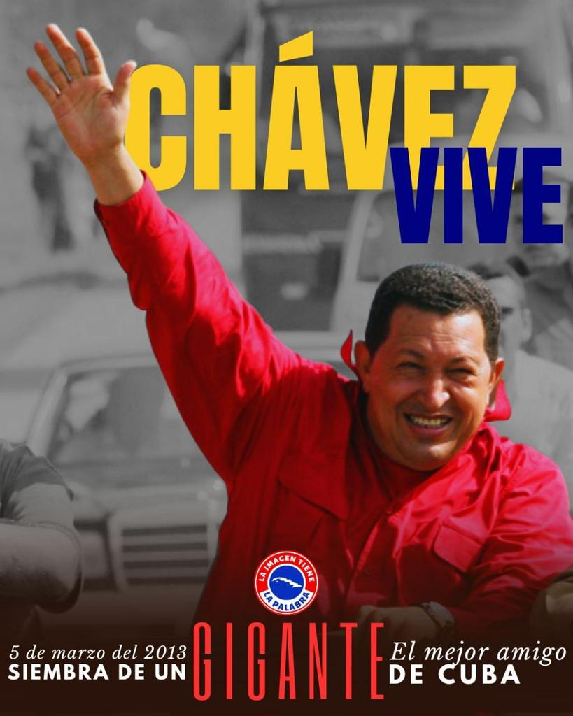 'Váyanse al carajo, yanquis de mierda, que aquí hay un pueblo digno... '
¡ Patria o muerte, Venceremos!
#ChavezPorSiempre
#ChavezAhoraYSiempre #ChavezVive