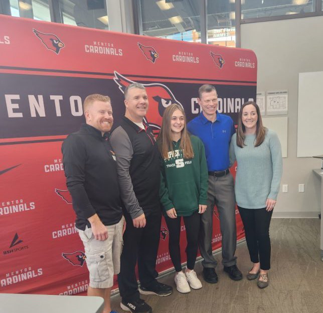 Mentor Girls Track (@ladycardztrack) on Twitter photo Congratulations to <a href="/LadyCardzTrack/">Mentor Girls Track</a> senior Addie Lyles on signing her NLI with <a href="/rocktfxc/">Slippery Rock Track and Field</a>
#OurTime Congratulations to <a href="/LadyCardzTrack/">Mentor Girls Track</a> senior Addie Lyles on signing her NLI with <a href="/rocktfxc/">Slippery Rock Track and Field</a>
#OurTime