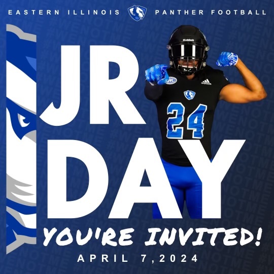 Thanks for the invite <a href="/FBCoachTaylor/">Carlif Taylor</a> Looking forward to coming out! 

<a href="/EIU_FB/">Eastern Illinois Football</a> <a href="/PHSKnightsFBall/">Prospect Football</a> <a href="/PHS_DeBoeuf/">Dan DeBoeuf</a> <a href="/TimBeishir/">Tim Beishir</a>
