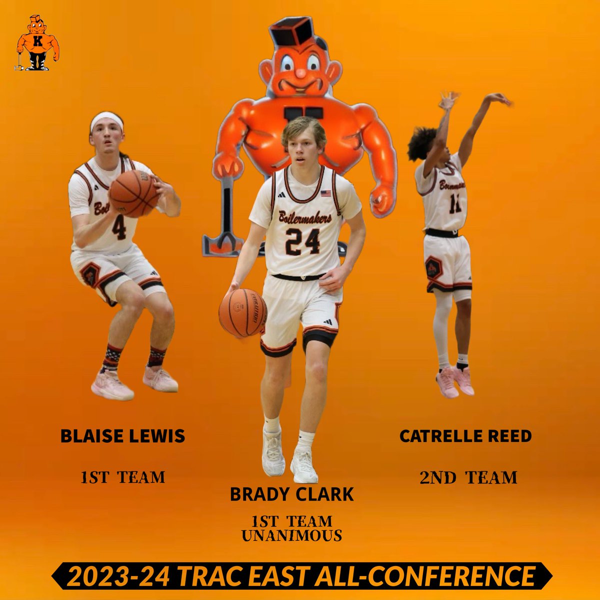Three elite guards highlight the TRAC-East All-Conference Teams🔥

#BoilerUp