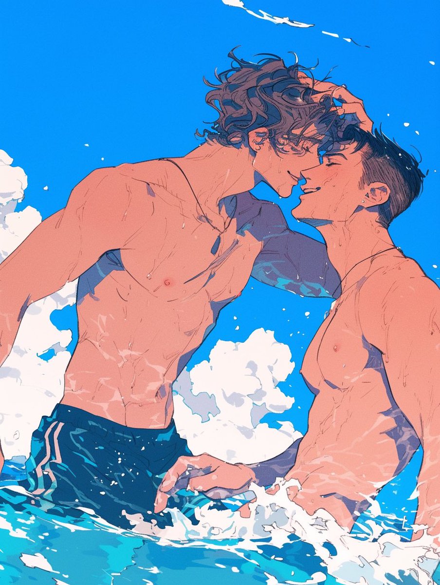 日課の夏☀️

#AIart #AIart_bl #nijijourney #AIイケメン部 #AIBL部