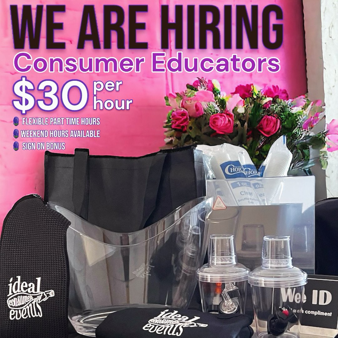 IdealEvents2016's tweet photo. March into the opportunity to join Chicagolandโs top Consumer Educators this season! ๐๐โจ Receive an exclusive welcome gift and dive into a career filled with support and resources. Click the link in our bio to apply now!
#IdealConsumerEvents #bestparttime #chicagojobs #hiring https://t.co/M3sKjLsnqx