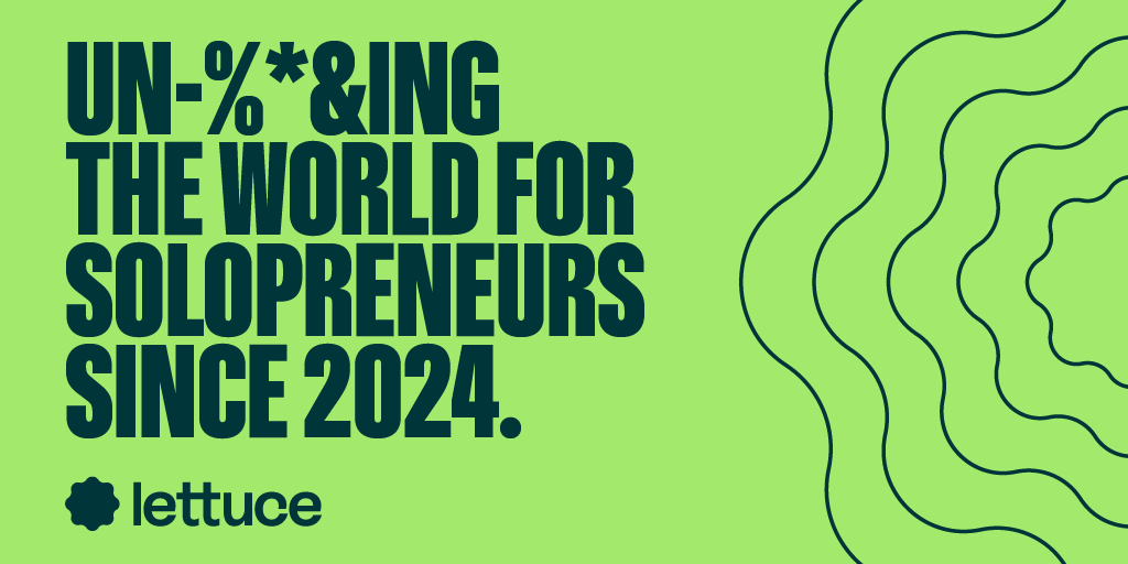 At Lettuce we believe that hard things are good for you. Unless that hard thing is running an S Corp. Because that is really 🤬ing hard. Get Lettuce, a way less 🤬ing hard way to do business. Try Lettuce and save $10,000 in taxes: tax-calculator.lettuce.co.