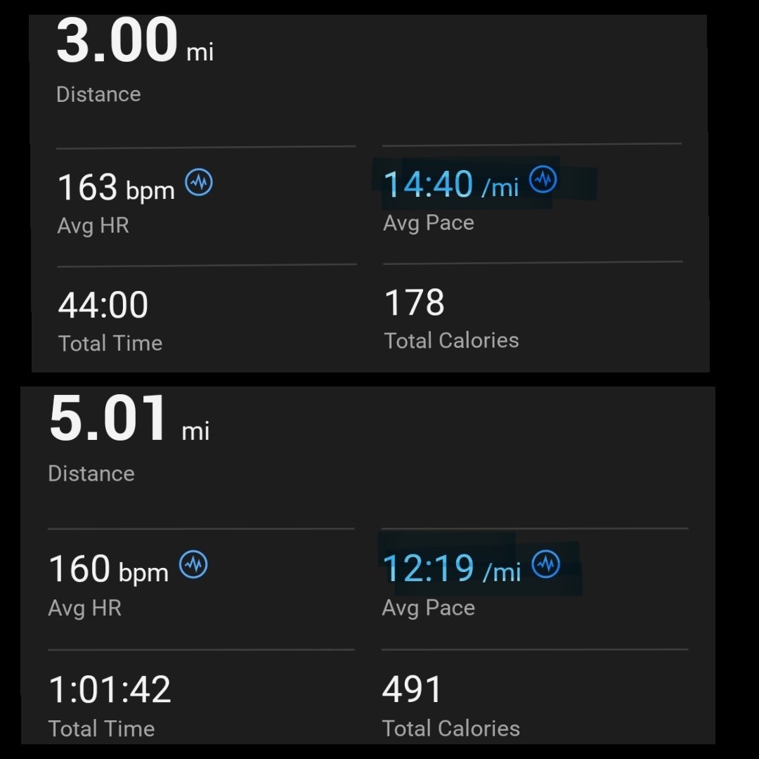 You know what makes me a happy runner? PROGRESS! Top is December 18th. Bottom was 20 minutes ago. Boo yah! @LondonMarathon #marathontraining #26point2 #runnersoftwitter #womensrunningcommunity #runchat