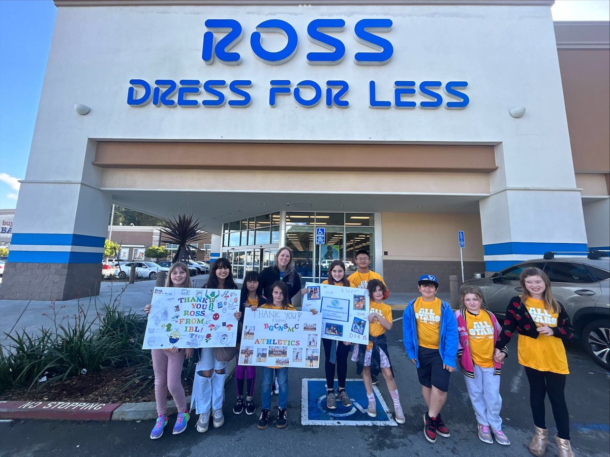 BGCNSMC's tweet photo. Help support the local Ross Stores in Pacifica, Linda Mar and Serramonte, Daly City!  This is out 10th year partnering with Ross Dress For Less as they are a national sponsor of BGCA.  They have continued to support our organization by fundraising for our programs.  Thank you! https://t.co/mIfAIjrpsV