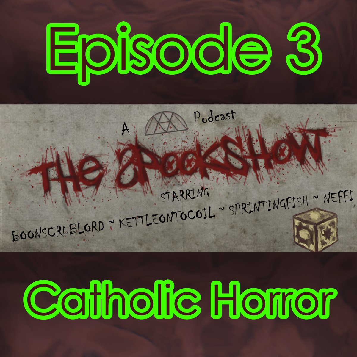 BoonScrublord's tweet photo. The benefit of last month's Spookshow being late is that you don't gotta wait long for this month's Spookshow! Catholic Horror featuring The Conjuring, The Devil's Doorway, and The Pope's Exorcist!

https://t.co/dcnFEbeBfY https://t.co/uMJntq9Fnp