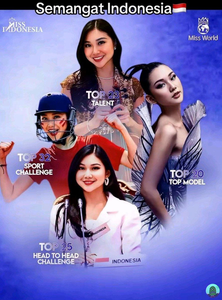 Tanyarl Teman-Teman, yuk dukung Miss Indonesia, Audrey Vanessa yg sedang bertanding di ajang Miss World 🇮🇩

She's awesome! U guys have to know 🥺