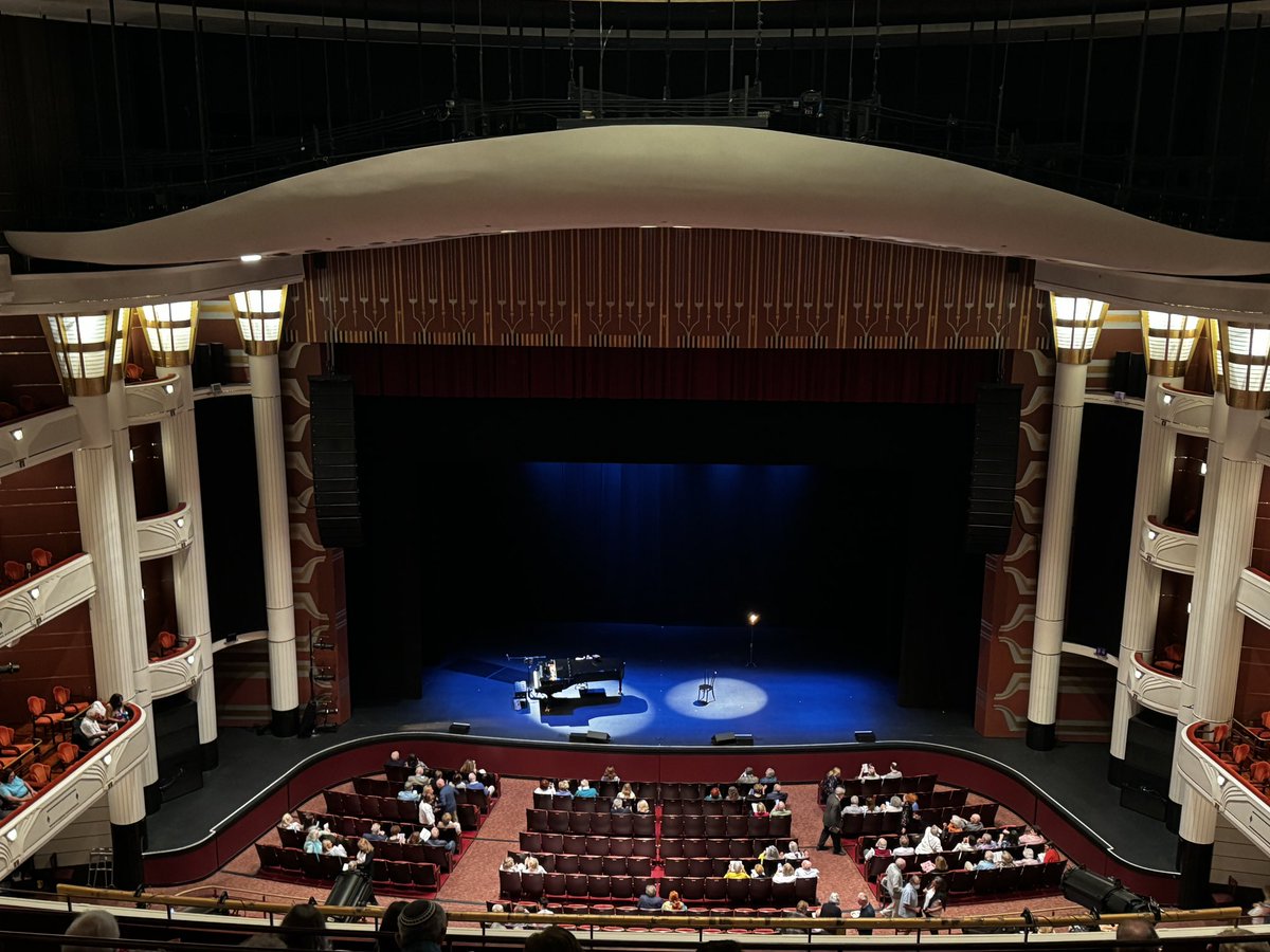 Getting ready for @PatinkinMandy at @KravisCenter!