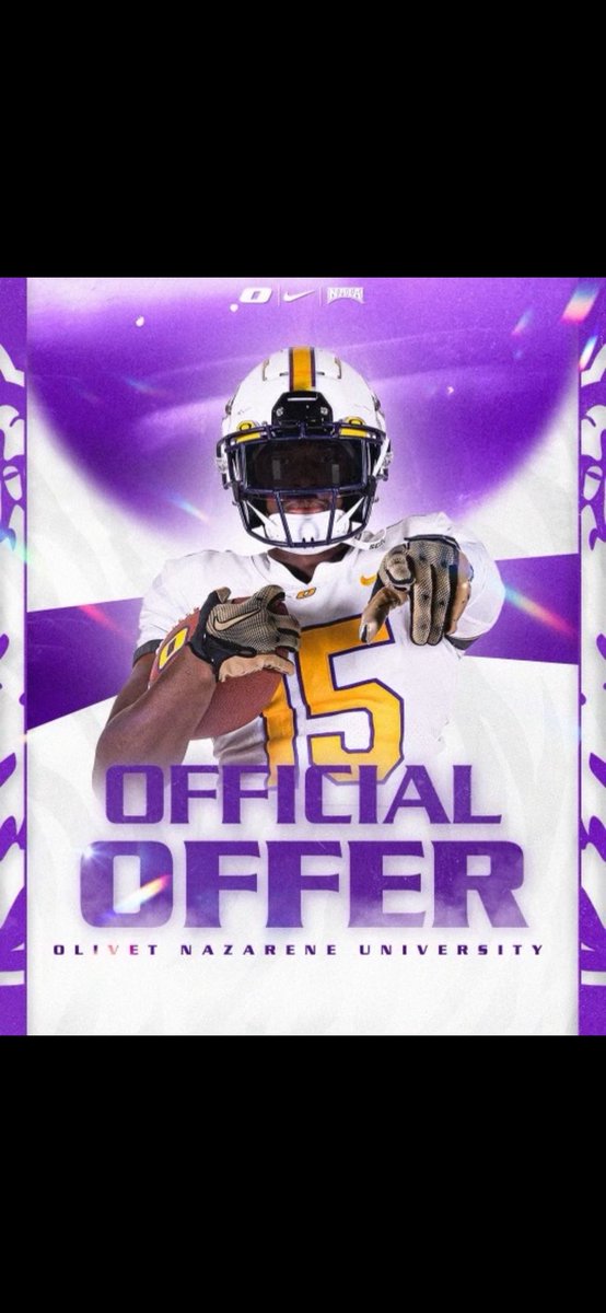 After a great phone call with @Showtime_CoachP I’m blessed to say I’ve received an offer from @ONAZFootball @CoachBeckham @GrandBlancFB @coachk924 @Digdeep810