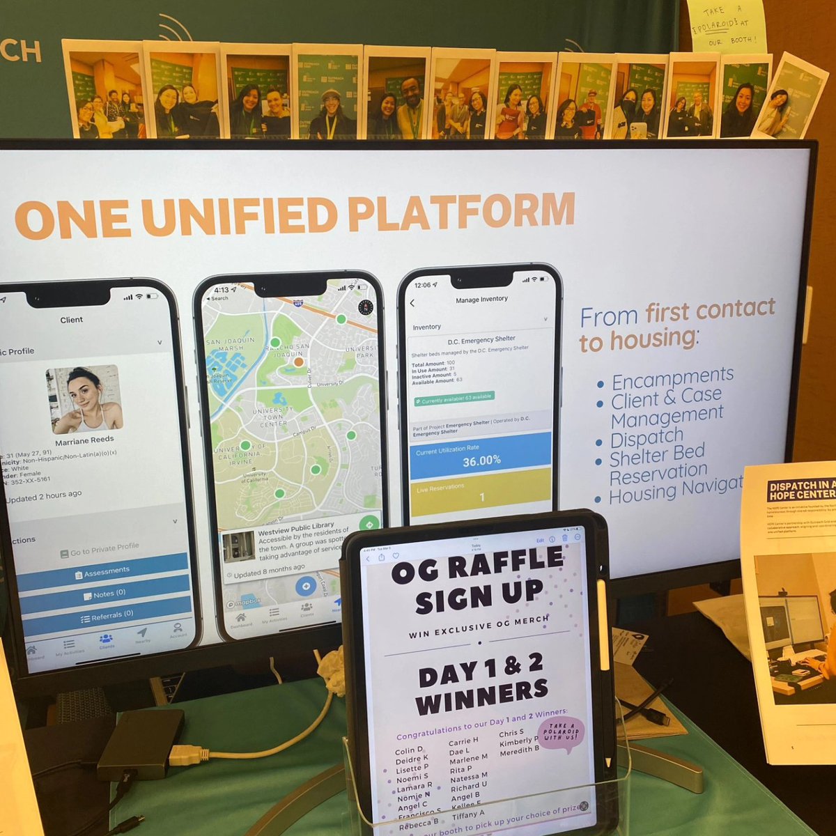 It's the end of Day 2 of #NAEH2024! Thank you to all who've stopped by our booth, took a polaroid picture with us, or signed up for our Day 2 Raffle. 🤗

For our Day 2 Winners (congratulations!), please check your email and Whova app messages to claim your OG swag!