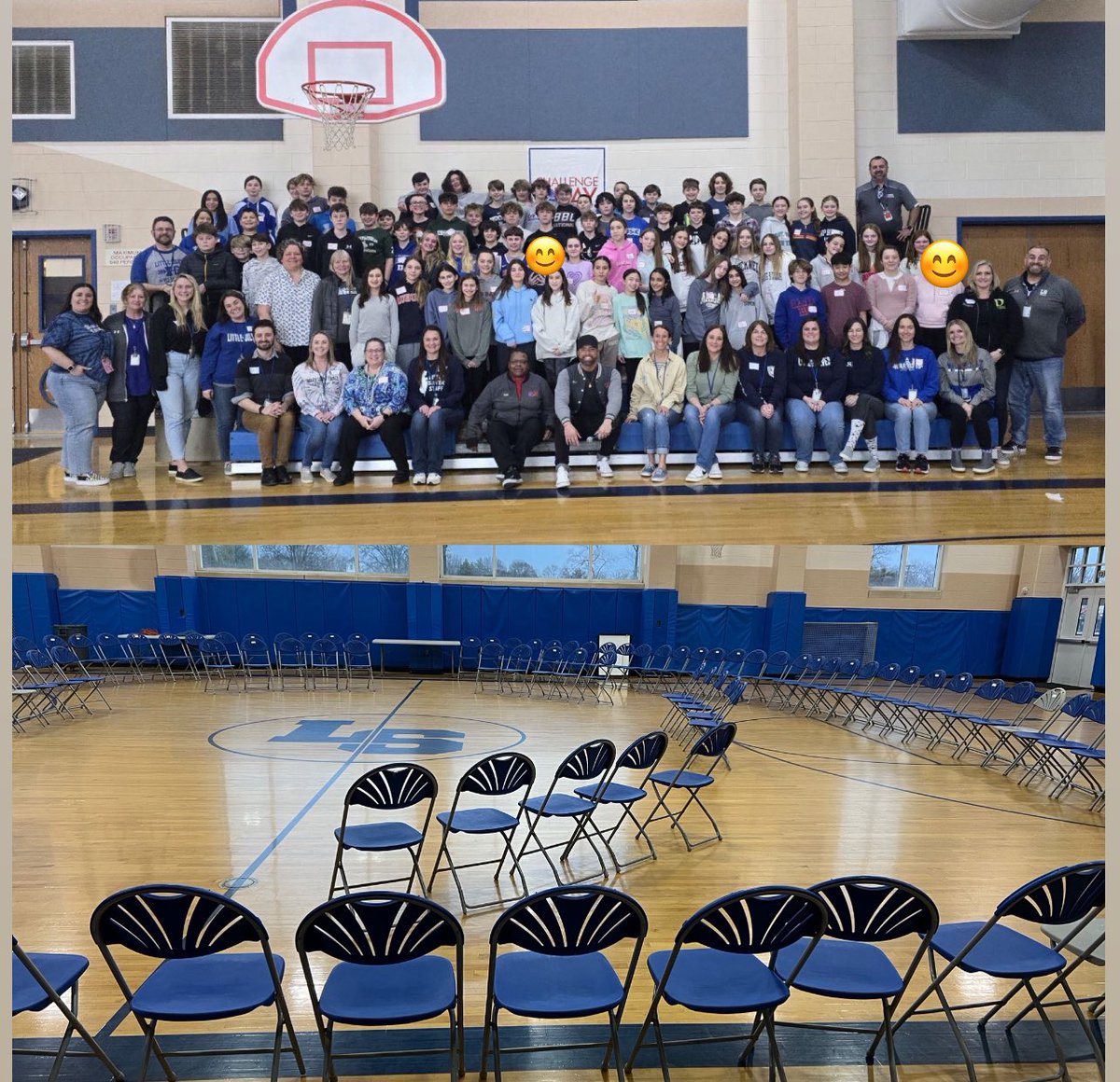 Powerful day for our 7th grade at Markham’s first #ChallengeDay. Proud of all of our kids! Thank you <a href="/Littlesilverpto/">Little Silver PTO</a> for making this possible, and Mrs Ponterio for bringing the program to Markham!