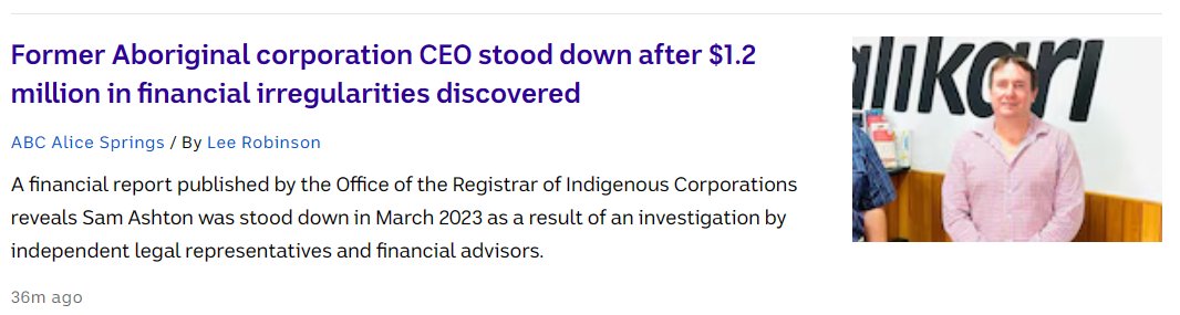 RoadknightThe's tweet image. Where does the money go, we always ask?

#AuditNow
abc.net.au/news/2024-03-0…