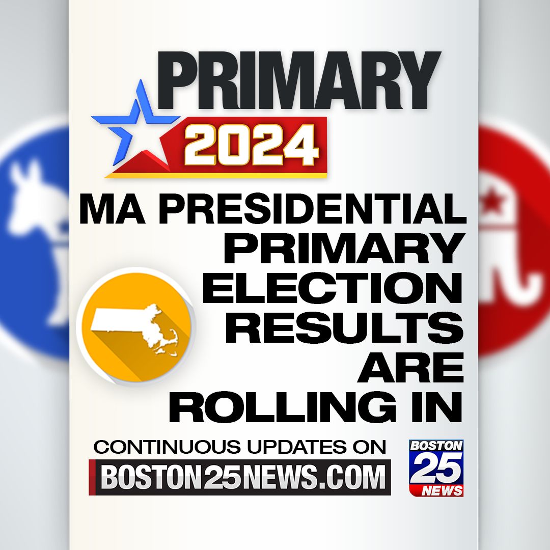 Polls are officially closed and Mass. Presidential Primary results are starting to come in. Track the votes here: boston25.com/43cihiY