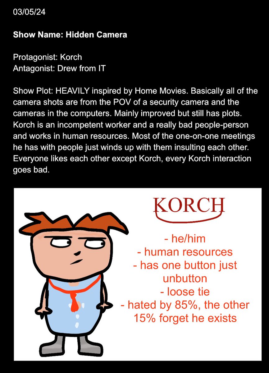 Panncaking's tweet photo. i kinda.. want to bing home mobies now…

how am i on day 5 and already running out of stuff to say about my show ideas

(#art #ocs #fyp #foryoupage #homemovies #cartoons #show #tv) https://t.co/qw2WwL7kfR