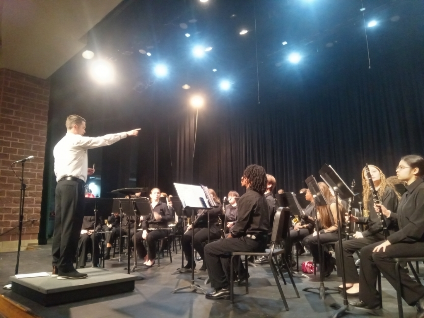 Wonderful performances by the Symphonic Band and Wind Ensemble this evening at the State Large Ensemble Festival Preview Concert!  What a display of excellence all around! Great job Panthers and good luck at State next week!  #FZNPride