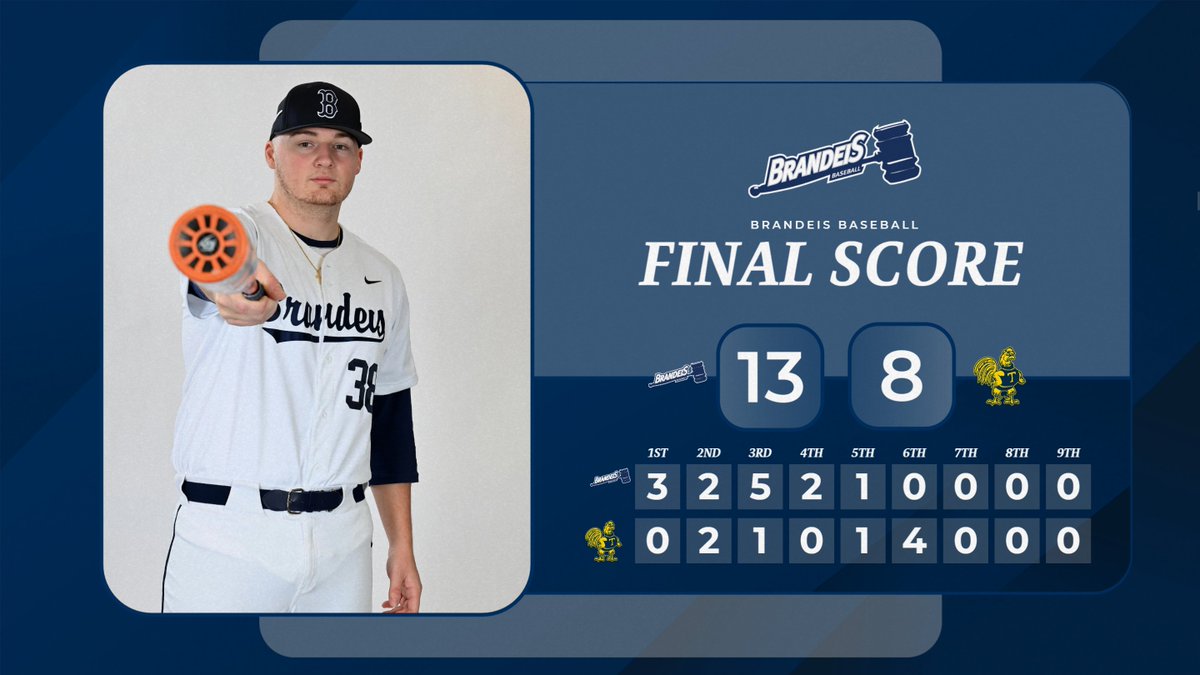 Brandeis Athletics tweet media