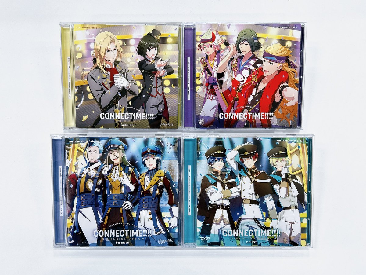 【CD情報】#SideM ╱ THE IDOLM@STER SideM F＠NTASTIC COMBINATION ～CONNECTIME!!!!～ 共鳴和音 ／ DIMENSION ARROW 🎊本日発売！🎊 ╲ #SideMFANCOMLIVE_CT にて披露した、 合同曲やユニットカバー曲等を収録！