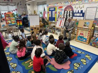 Yesterday, it was great to read to 2nd and 3rd grade students to commemorate National Reading Minth at both Forestdale School and Roberts Elementary School!