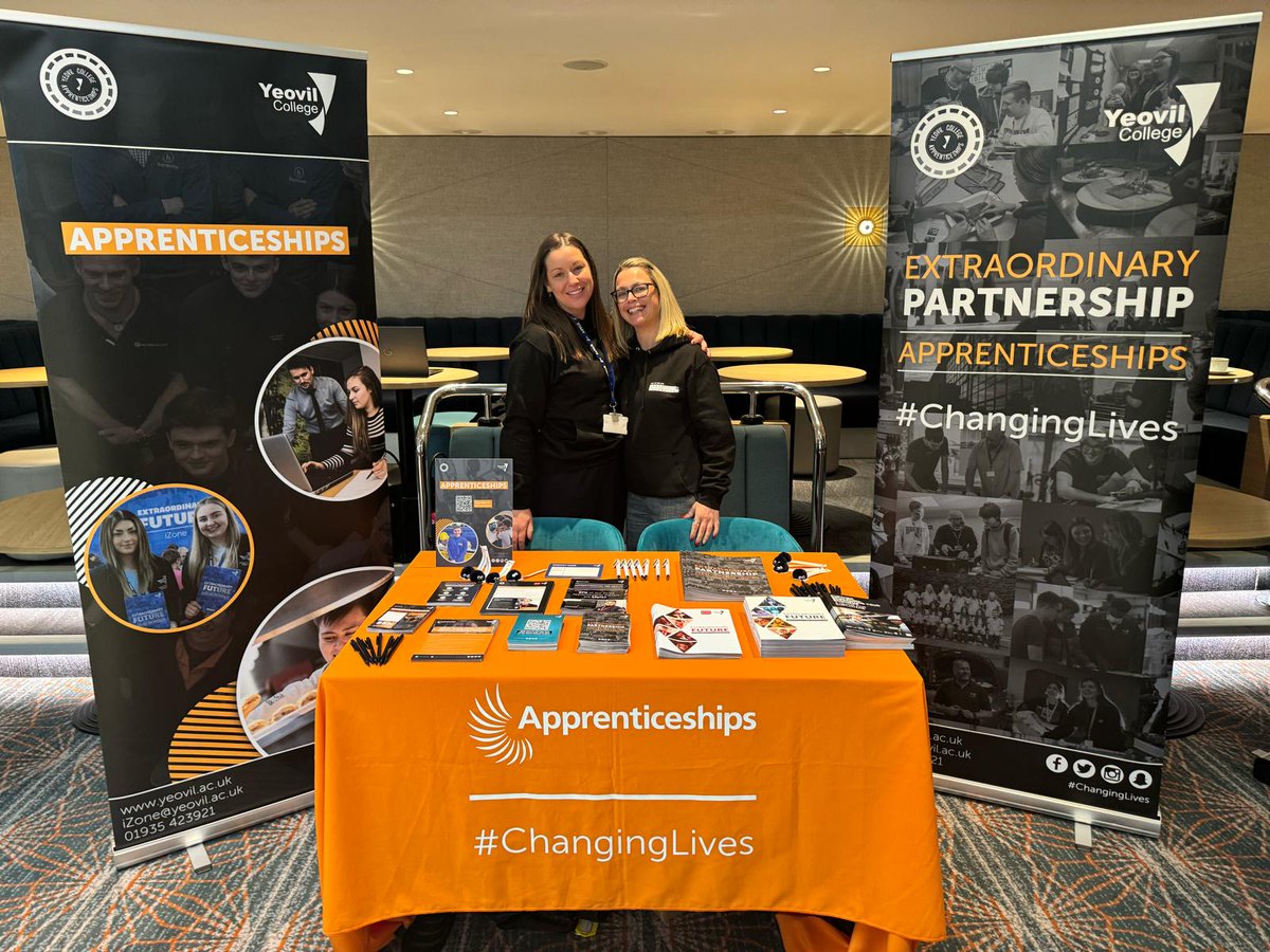 YeovilCollege's tweet image. Recently, our Yeovil College Apprenticeship team attended the West of England Institute of Technology Apprenticeship and Technical Education roadshow that took place at BAWA, North Bristol.💙

#ChangingLives #WEIot