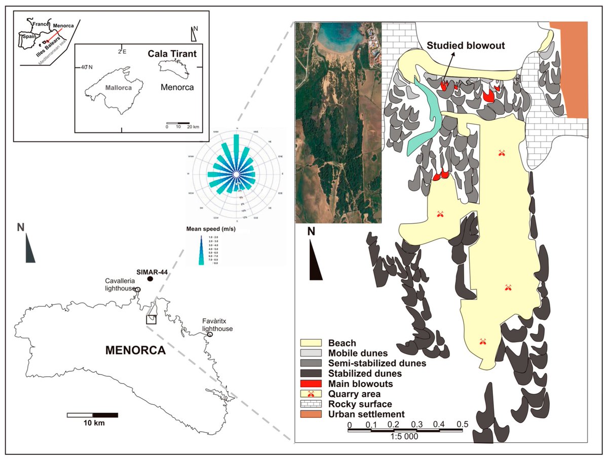 JMSE_MDPI's tweet photo. #NewArticle
Field-Measurement of #SurfaceWind and #SedimentTransport Patterns in a #CoastalDune Environment, Case Study of Cala Tirant (Menorca, Spain) https://t.co/eMFhjTMiLL #mdpijmse via @UIBuniversitat @univcadiz @HuddersfieldUni
@MDPIEngineering
#blowout #erosion https://t.co/yXBHDQu328