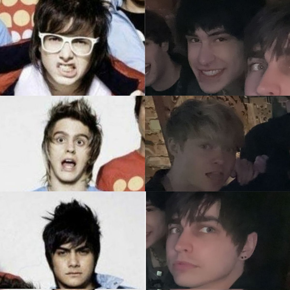 acervosturn's tweet photo. MEU DEUS!!!! os sturniolo triplets em nova foto com O RESTART!!! isso mesmo, vocês não leram errado A BANDA RESTART. https://t.co/jdgKD10lb2