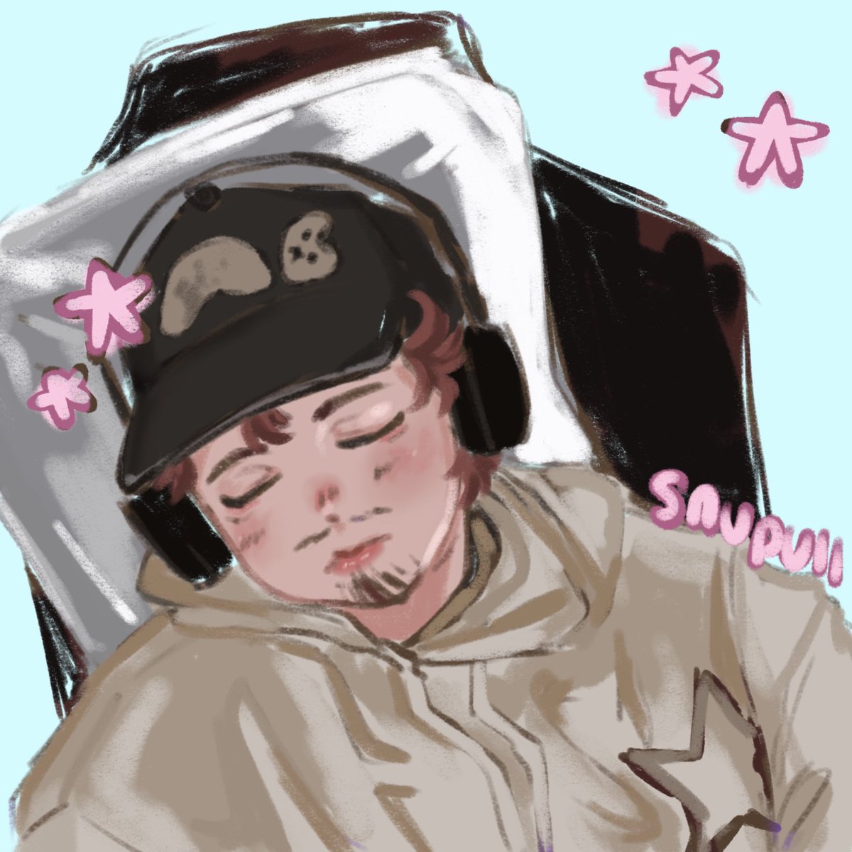 snupull's tweet image. sap doing a little napping 
#sapnapfanart