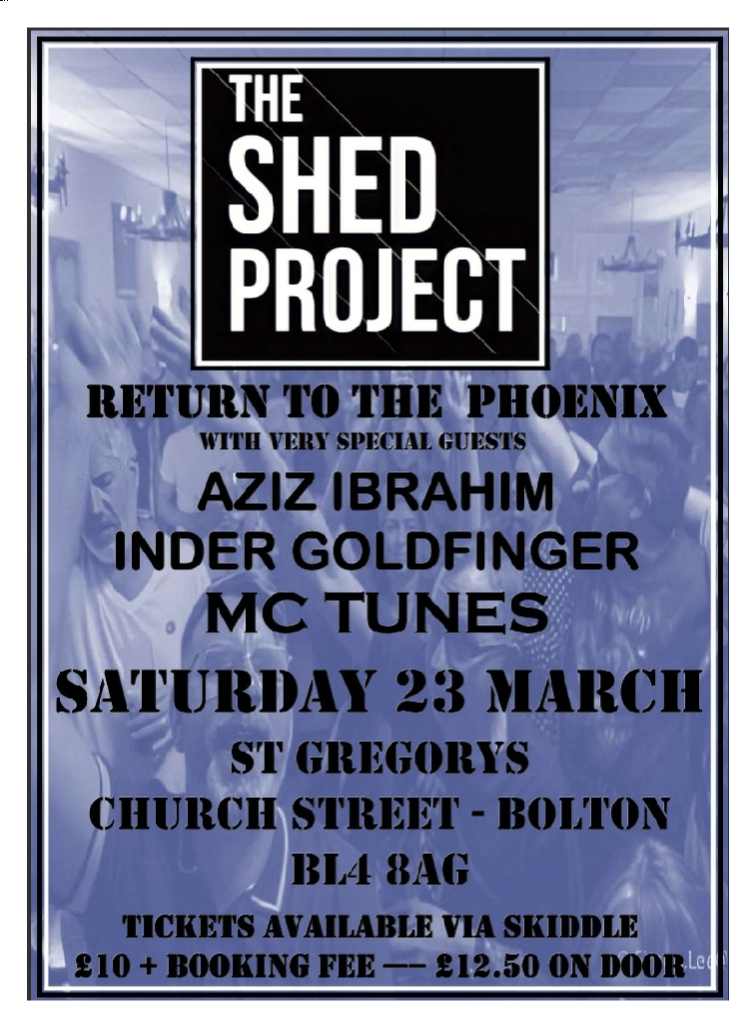 Not Many Tickets Left For This One Kids.......We Return To The World Famous Phoenix Club Bolton With Very Special Guests @azizibrahim56 @InderGoldfinger And Manchester's Finest @MCTunesUK Grab Your Ticket Now 💯 skiddle.com/whats-on/Bolto…