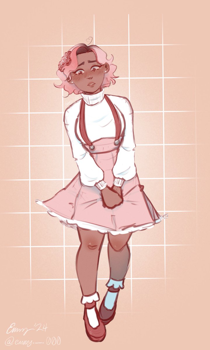 emmy__000's tweet photo. Drew her human design:)

#digitalart #undertale #sans #rosesans #sansau #sansoc #ocart #oc #au #art #myart #hi https://t.co/G2yiZ2FPwO