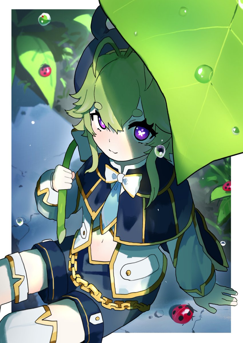 bugbughh's tweet image. where&apos;s your umbrella? its raining, stinky! ☂️🪲
🎨: @/syakunetuu #bugbugart