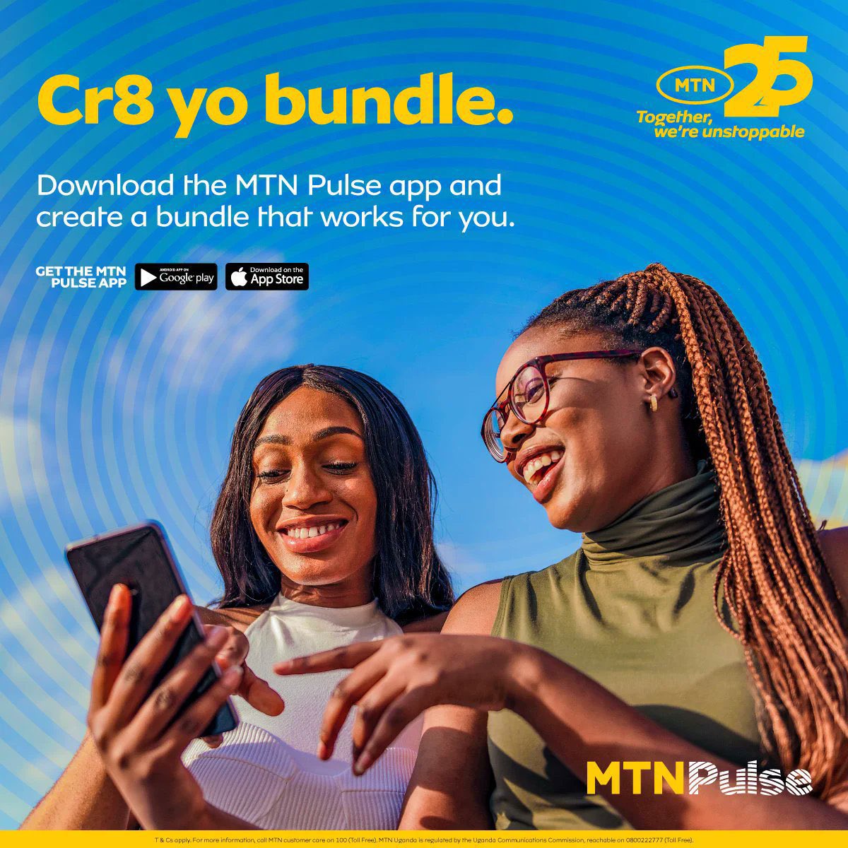 Mugibson's tweet photo. One of my other favourite offerings on #MTNPulse is #CreateYoBundle. π
I mean why pay for more than you can consume yet you can curate your own & spend less? ππΎββοΈ
Install the @mtnug Pulse App https://t.co/znDd9jdzOs, tap βCR8YoBundleβ to get activating. #TogetherWeAreUnstoppable https://t.co/fsSrgSEtES