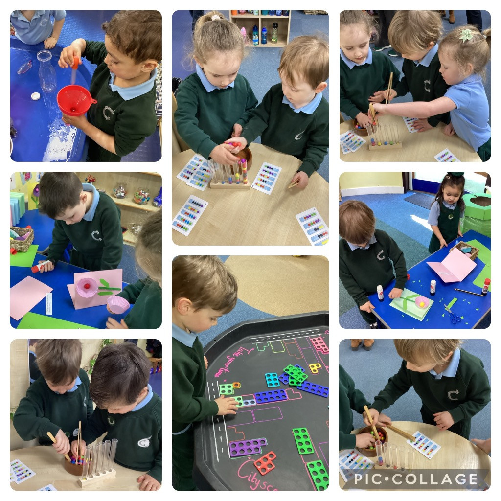 Behind every area of learning is a hidden skill and muscle that the children are developing. Fine motor activities develop children’s coordination, concentration and finger strength,which is all the fundamental skills before being able to write! #learningthroughplay