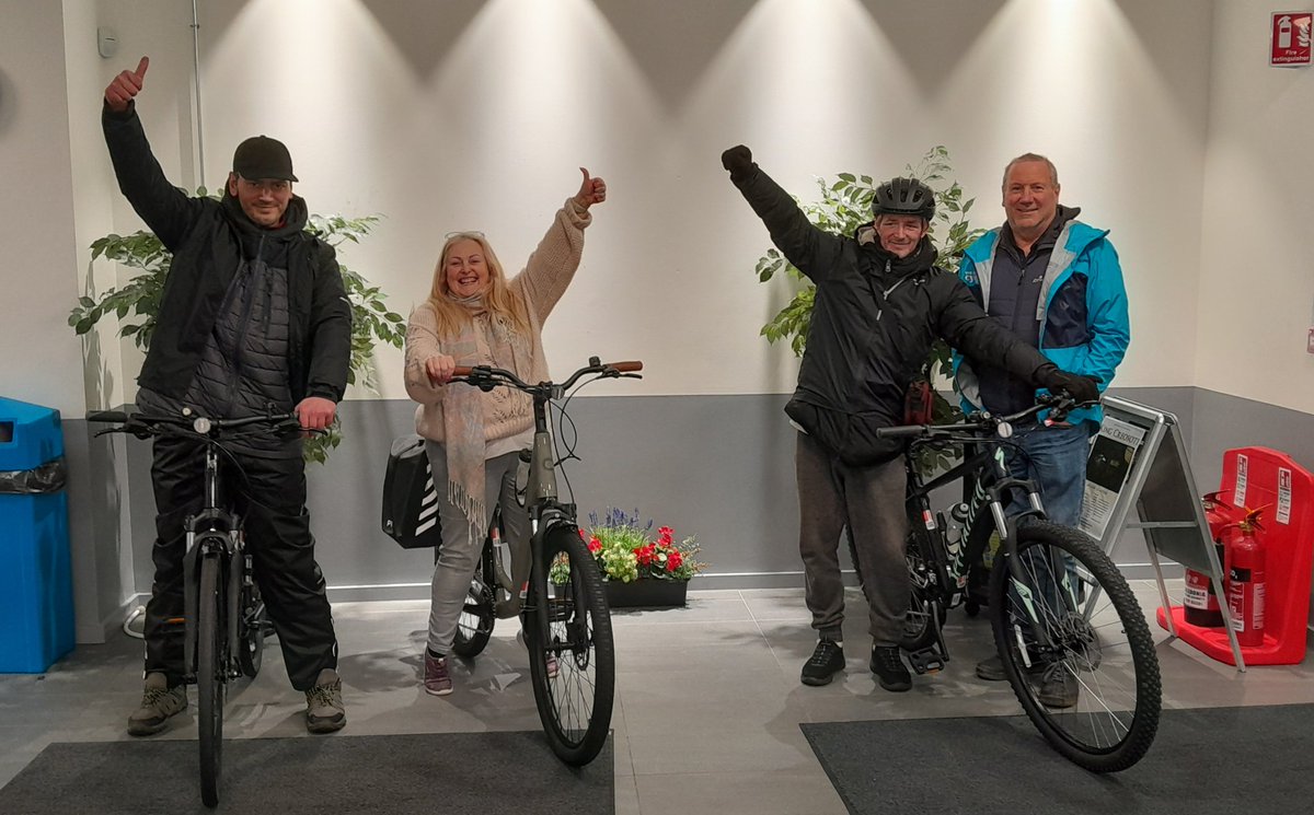 TY @WeAreCyclingUK Scotland Access Bikes Scheme success. 21 bikes for our peeps 🥰🎊 @ArgyllADP @WithYouABRS @louisestewart80 @susiesfad @LiveArgyll @abhscp @BrendanOHaraMP @alisonmcgrory12 @change_families @traceyclusker @SteviesTweetz
#Dunoon #makingrecoveryvisible #cycling