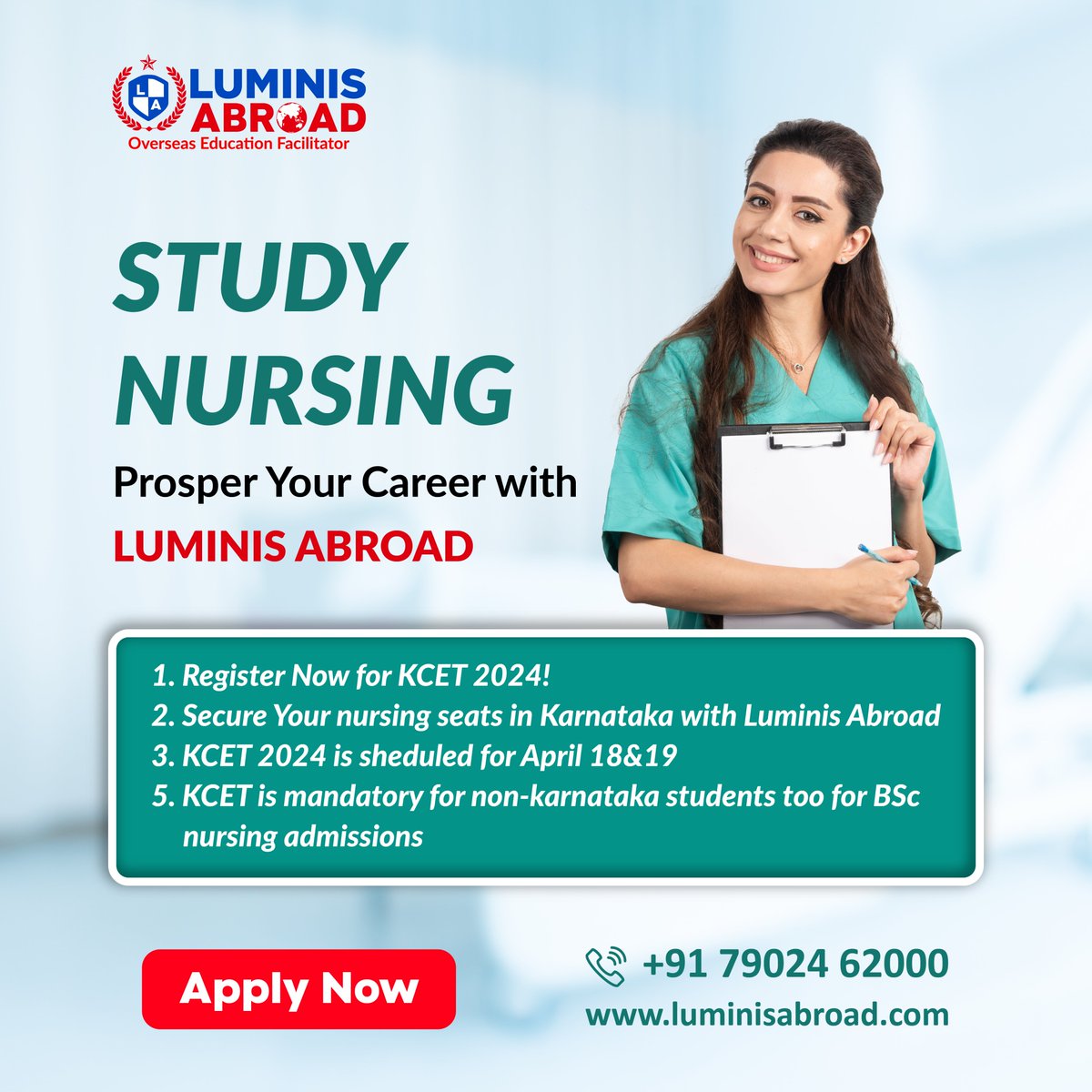 LuminisAbroad's tweet photo. Are you interested in pursuing a career in nursing? If so, then you should consider studying a https://t.co/VKa9YchGxs Nursing in India. There are many INC-recognized colleges that offer campus placements and provide training in their campus hospital. https://t.co/PbsFW1W6dw