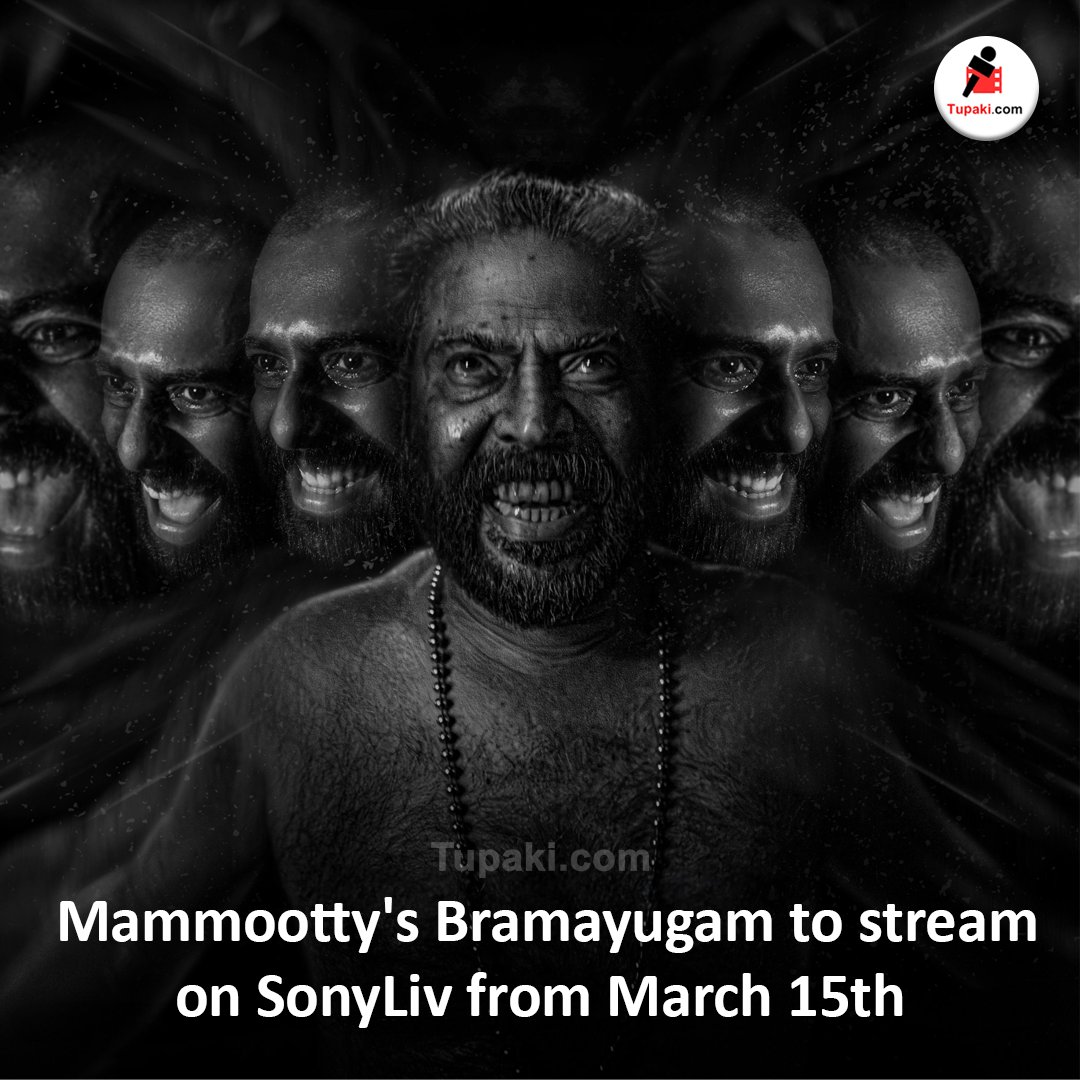 #Mammootty's #Bramayugam to stream on SonyLiv from March 15th

#BramayugamOnSonyLIV #Tupaki