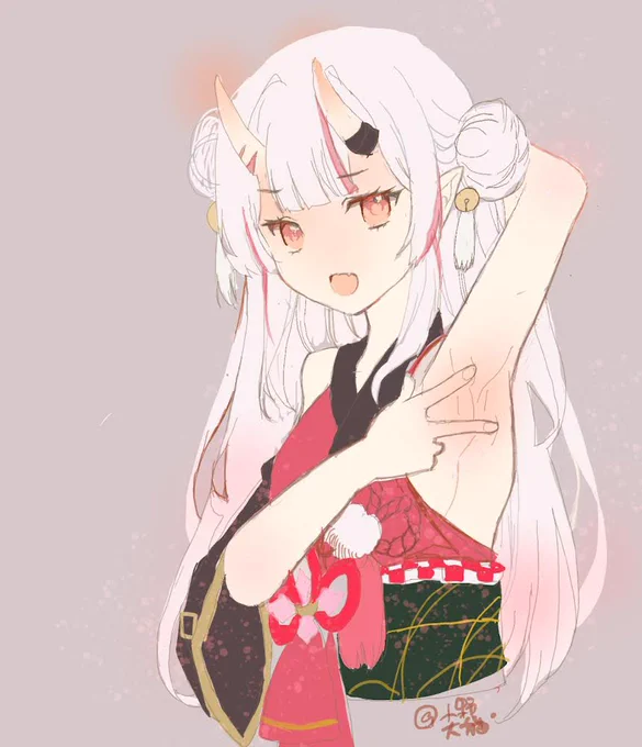 落書你意下如何?#百鬼あやめ #百鬼絵巻 