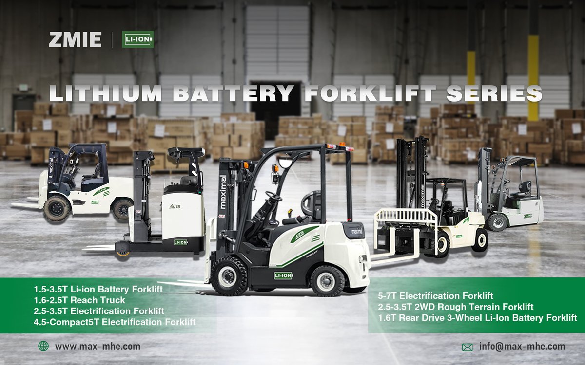 Change to Lithium battery! #forklift