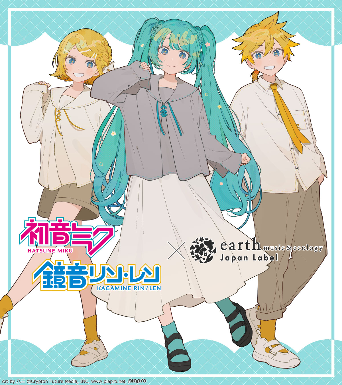 初音ミク×earth music&ecology 店頭ポスター usi レア｜キャラクター玩具