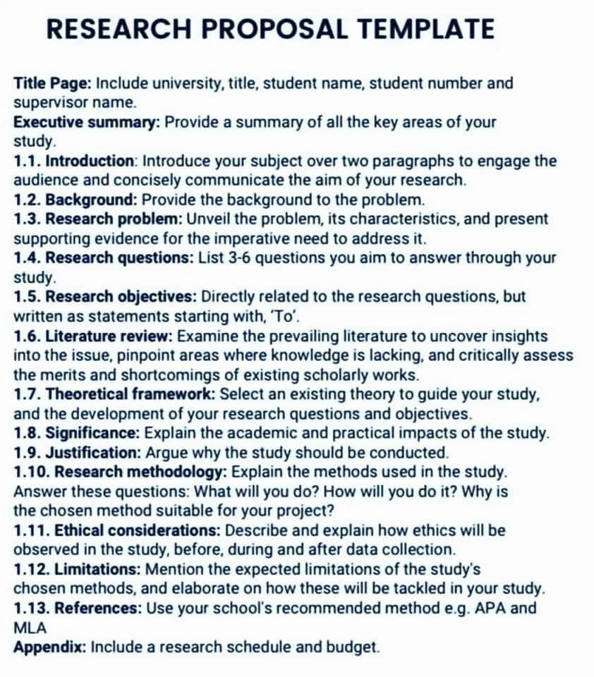 Research Proposal Template? #researchstudy #research #researcher #academia #phdlife #PhDStudent