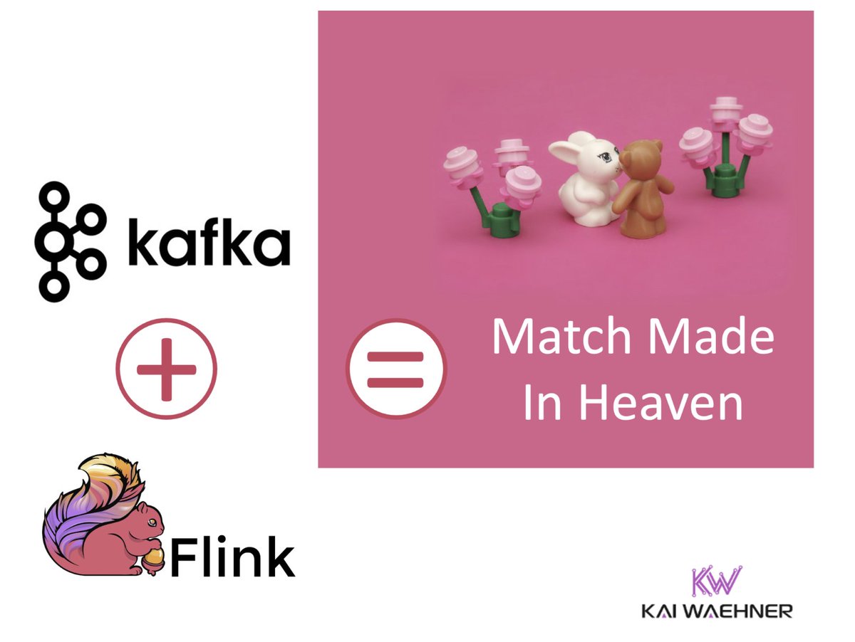 'Apache #Kafka (including #KafkaStreams) + Apache #Flink = Match Made in Heaven'

#ApacheKafka and #ApacheFlink are increasingly joining forces to build innovative real-time #streamprocessing applications, but Kafka Streams keeps relevant.

kai-waehner.de/blog/2023/01/2…