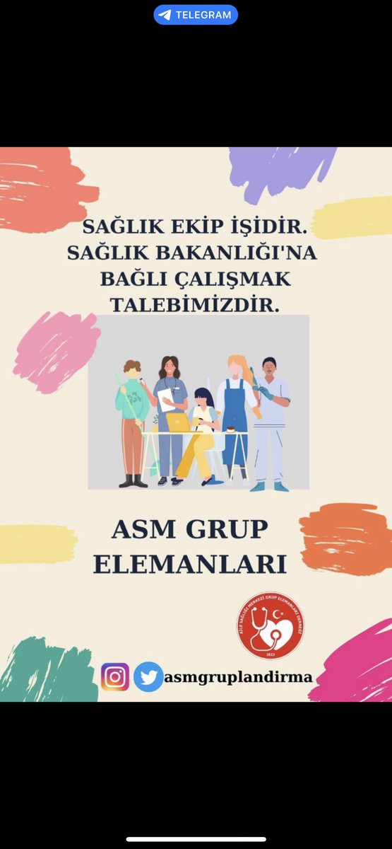 <a href="/bekir_nennioglu/">Bekir NENNİOĞLU</a> <a href="/SSMahmutFaruk/">Mahmut Faruk DOĞAN</a> <a href="/asmgruplandirma/">Aile Sağlığı Merkezi Grup Elemanları Derneği</a> Yaptığımız işin bir karşılığı var mı İstiyoruz ki bizi belli belirsiz sıfatlardan kurtarın
#Reistengrupelemanlarınamüjde