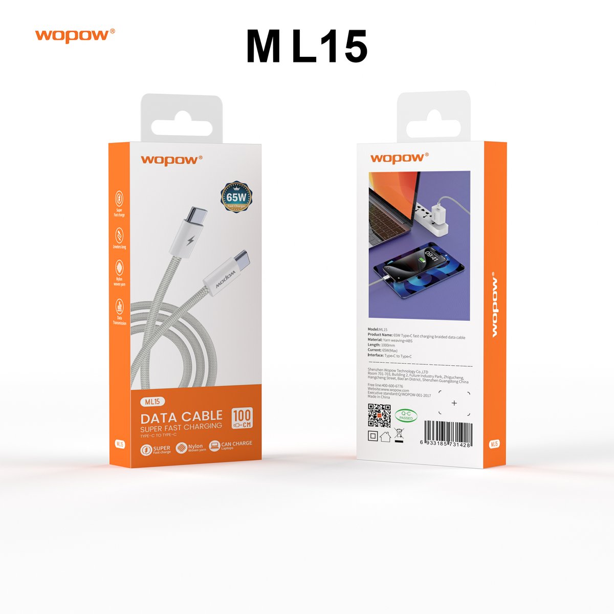 Kevin06033's tweet image. 🆕🆕WOPOW ML15 data cable

1⃣65W C To C fast charge
2⃣Braided yarns material
3⃣Thickened pure copper core
4⃣ABS casing

#PD #PDcable #iphone #charger #wopow #usbcable #typec #usb #usbtypechub #usbc #usbcharger #wallcharger #wopow #wallchargers #iphoneaccessories #highspeed