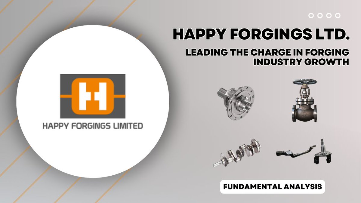 Happy Forgings Limited is an Indian manufacturer specialising in designing and manufacturing heavy forgings and high-precision components. Get an inside look at Happy Forgings in our new YouTube video: youtu.be/ygjCmYm2HJA #HappyForgings #AutoAncillary #autoindustry