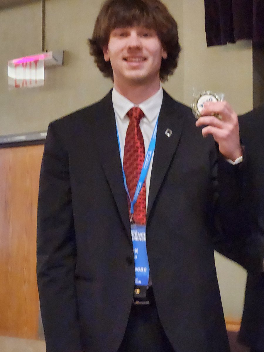 OWDECA's tweet photo. 🎉 Congratulations to OW's state DECA 4th place medal winners:
Tayton Roberts (BSM)
 Lauren Ceule (RFSM)
Alex Stone (FCE)
Evan Faimon (PFN)
 #DECAState https://t.co/CcRr9xYYMC