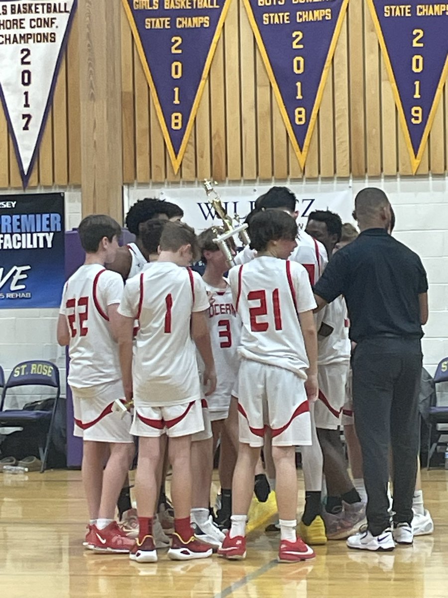 MrPONeill_TOIS's tweet photo. Congratulations to our 8th grade boys basketball team!!! 2024 Run for the Rose Tournament Champions! Thank you to all the students and staff that came out to support the team! @camatotois @valsorce @CoachLimardo #SpartanLegacy https://t.co/rFTijSdOBH
