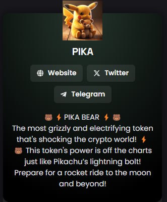 Pika Bear on PulseChain tweet media