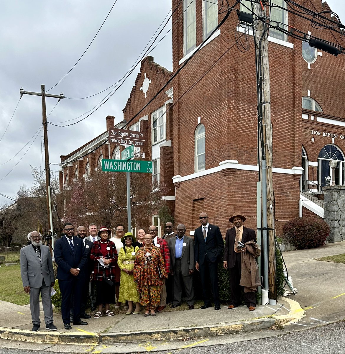 Bobby Donaldson (@bdonaldson93) on Twitter photo History at work! February has come and gone! Marching upward to Zion! Celebrating Zion Baptist Church Square and the Historic Black Business District corridor along Washington Street in Downtown Columbia, SC. <a href="/ColumbiaSC63/">Columbia SC 63</a> <a href="/UofSCCRC/">Center for Civil Rights History & Research</a> <a href="/ZBCColumbiaSC/">Zion Baptist Church</a> History at work! February has come and gone! Marching upward to Zion! Celebrating Zion Baptist Church Square and the Historic Black Business District corridor along Washington Street in Downtown Columbia, SC. <a href="/ColumbiaSC63/">Columbia SC 63</a> <a href="/UofSCCRC/">Center for Civil Rights History & Research</a> <a href="/ZBCColumbiaSC/">Zion Baptist Church</a>