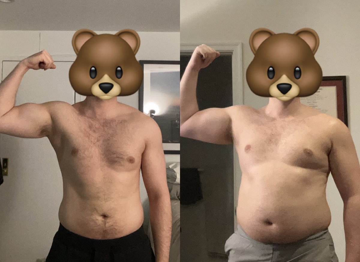 ExSwim35's tweet photo. It’s just a few pounds, I’ll be able to cut before beach season https://t.co/HcSEzDvwbo