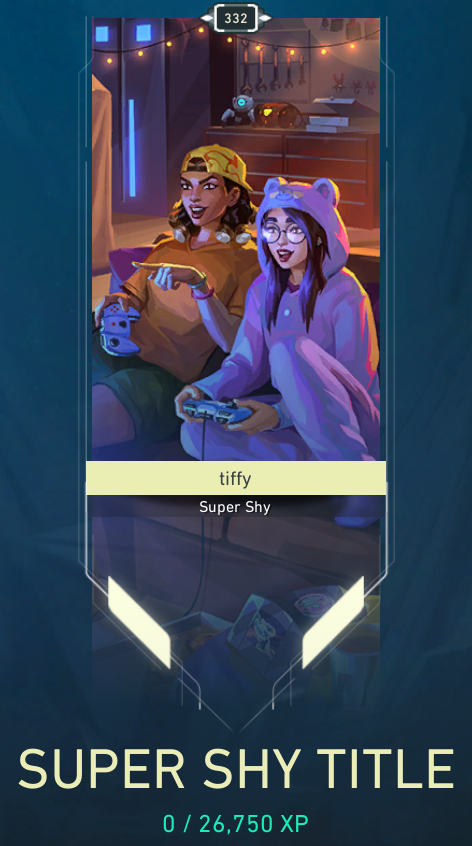 tiffy ♡ on X: &ldquo;valorant has a super shy title in reference to new 