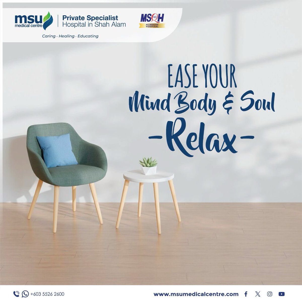 msumcmalaysia's tweet image. 💙May your day be simply wonderful💙

#CaringHealingEducating 
#MSUMC 
#taketimeforyourself