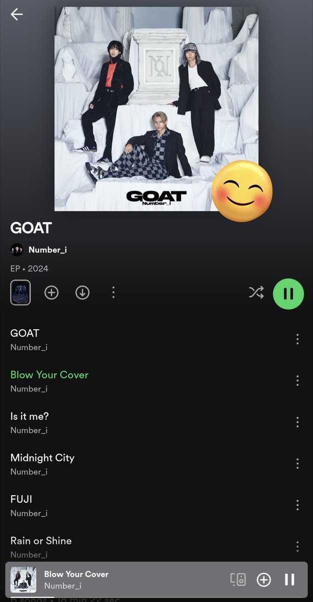 stnirptoof's tweet image. #Number_i #AllofGOAT 楽しいです!